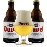 Ficha técnica e caractérísticas do produto Kit Cerveja Belga Duvel : Duas Garrafas 330 Ml + um Copo Classic