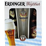 Ficha técnica e caractérísticas do produto Kit Cerveja Erdinger 1 Unidade Tradicional 1 Unidade Dunkel + Copo 500 Ml