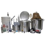 Ficha técnica e caractérísticas do produto Kit Cervejeiro Alumínio 40L - Fabricação de Cerveja Artesanal