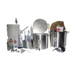 Ficha técnica e caractérísticas do produto Kit Cervejeiro Alumínio 60L - Fabricação de Cerveja Artesanal