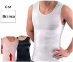 Ficha técnica e caractérísticas do produto Kit 3 Cintas Modeladoras Masculina Slim Postural Fitness (Branco, P)