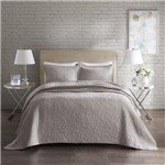 Ficha técnica e caractérísticas do produto Kit Cobreleito Colcha Queen Corttex Home Design Anita Taupe