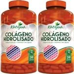 Ficha técnica e caractérísticas do produto Kit 2 Colágeno Hidrolisado com Vitamina C 240 Cápsulas Katigua