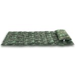 Kit Colchonete + Travesseiro com Estampa Militar para Acampar - Fa