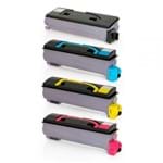 Ficha técnica e caractérísticas do produto Kit Colorido 4 Cores para Toner Compatível Kyocera
