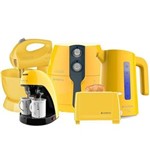 Ficha técnica e caractérísticas do produto Kit Colors Perfect Fryer Amarelo Cadence - 220V