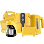 Ficha técnica e caractérísticas do produto Kit Colors Perfect Fryer Amarelo Cadence 220V