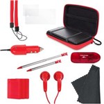 Ficha técnica e caractérísticas do produto Kit com 13 Acessórios DreamGear DG3DS4212 para Nintendo 3DS - Vermelho