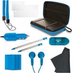 Ficha técnica e caractérísticas do produto Kit com 13 Acessórios DreamGear DG3DS4211 para Nintendo 3DS - Azul