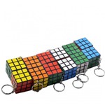 Ficha técnica e caractérísticas do produto Kit com 12 Chaveiros Cubo Mágico