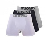 Ficha técnica e caractérísticas do produto Kit com 12 Cuecas D UOMO Boxer com Costura M - Duomo