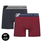Ficha técnica e caractérísticas do produto Kit com 10 Cuecas Boxer Sem Costura Torp Ref. 8455 (G)