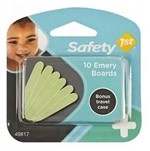Ficha técnica e caractérísticas do produto Kit com 10 Lixas de Unha para Bebê - Safety 1st S49817 Kit com 10 Lixas de Unha para Bebê