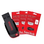Ficha técnica e caractérísticas do produto Kit com 10 Pen Drive 16 Gb Cruzer Blade Sandisk