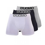 Ficha técnica e caractérísticas do produto Kit com 4 Cuecas D UOMO Boxer Class Sem Costura G - Duomo