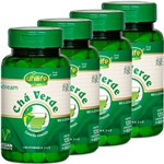 Ficha técnica e caractérísticas do produto Kit com 4 Frascos de Chá Verde Comprimidos Biodream Unilife 120 Comprimidos 400mg
