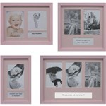 Ficha técnica e caractérísticas do produto Kit com 4 Painéis Baby Love Kapos - Rosa