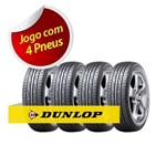 Kit Pneu Aro 15 Dunlop 185/65r15 Splm704 88h 4 Unidades