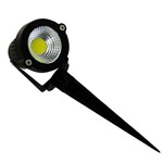 Ficha técnica e caractérísticas do produto Refletor LED Luminária Jardim Espeto Spot Verde 450 Lúmens