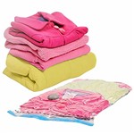 Ficha técnica e caractérísticas do produto Kit com 10 Saco à Vácuo Protetor Organizador Roupa Cobertor 60 X 80