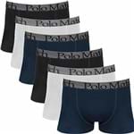 Ficha técnica e caractérísticas do produto Kit com 6 Cuecas Boxer de Cotton - Polo Match