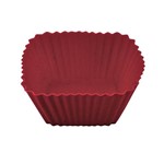Kit com 6 Formas de Silicone Redondas para Cupcake