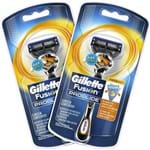 Ficha técnica e caractérísticas do produto Kit com 2 Aparelhos de Barbear Gillette Fusion Proglide com Tecnologia Flexball