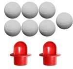 Ficha técnica e caractérísticas do produto Kit com 2 cachimbos , lançador de bolas para pebolim - Totó