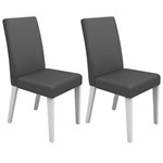 Ficha técnica e caractérísticas do produto Kit com 2 Cadeiras Esparta - Madesa - Branco