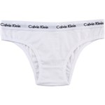 Ficha técnica e caractérísticas do produto Kit com 2 Calcinhas Calvin Klein Jeans Basic Girl