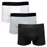 Ficha técnica e caractérísticas do produto Kit Com 3 Cuecas Boxer Cotton Confort Masculina Part.b Colors
