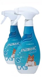 Ficha técnica e caractérísticas do produto Kit com 2 Enzimac 500 Ml Eliminador de Odores Labgard
