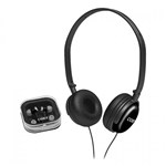 Ficha técnica e caractérísticas do produto Kit com 2 Fones de Ouvido (headphone + Earphone) Prata - CV140 - Coby