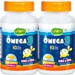 Ficha técnica e caractérísticas do produto Kit com 2 Frascos de Omega 3 Kids 60 Cápsulas 500 Mg