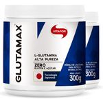 Ficha técnica e caractérísticas do produto Kit com 2 Glutamina 300g Glutamax em Pó da Vitafor