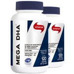 Ficha técnica e caractérísticas do produto Kit com 2 Mega DHA 120 Cápsulas - Vitafor