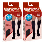 Ficha técnica e caractérísticas do produto Kit Com 2 Meias 3/4 Kendall Média Compressão Masculina