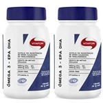 Ficha técnica e caractérísticas do produto Kit com 2 Ômega 3 EPA DHA 120 cápsulas - Vitafor