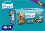 Ficha técnica e caractérísticas do produto Kit com 3 Pacotes Fraldas Scooby-doo Mega Tam XG com 102 Unidades - Scooby-doo Baby