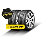 Ficha técnica e caractérísticas do produto Kit com 2 Pneus Aro 16 Dunlop 215/55 R16 93v Dz102 Jp Ev