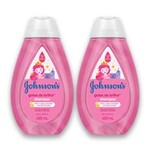 Ficha técnica e caractérísticas do produto Kit com 2 Shampoo JOHNSON`S Baby Gotas de Brilho 400ml