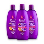Ficha técnica e caractérísticas do produto Kit com 3 Shampoos JOHNSON`S Força Vitaminada 400ml