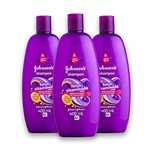 Ficha técnica e caractérísticas do produto Kit com 3 Shampoos JOHNSON'S Força Vitaminada 400ml