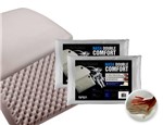 Ficha técnica e caractérísticas do produto Kit com 2 Travesseiros Nasa Double Comfort - Fibrasca
