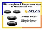 Ficha técnica e caractérísticas do produto Kit Completo 4 B Espalhador Fogão do Atlas Mônaco Plus