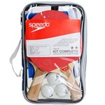 Ficha técnica e caractérísticas do produto Kit Completo Tênis de Mesa Speedo Raquete Bolas e Rede