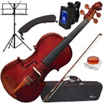 Ficha técnica e caractérísticas do produto Kit Completo Violino Profissional 4/4 Ve441 Eagle