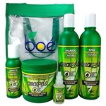 Ficha técnica e caractérísticas do produto Kit Cosmeticos Boe Pack(Shampoo/Condic/Mascara/Leave/Ampola com 5 Produtos Crece Pelo