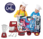 Kit Cozinha Chef Kids Little com 9 Peças, Batedeira e Acessórios - Ref. 5301 - Zuca Toys