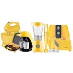 Ficha técnica e caractérísticas do produto Kit Cozinha Completa Colors Amarelo Cadence - 220V